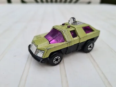 Matchbox Superfast No.59 Planet Scout Avocado Green Purple. Vintage & Original • £2