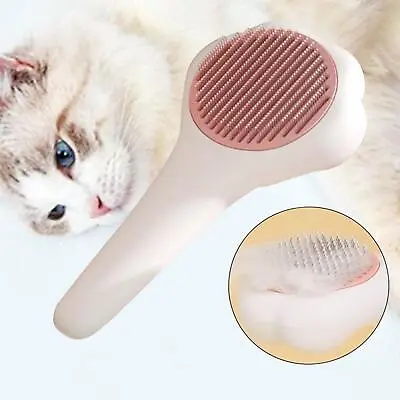 Cat Hair Brush Remove Loose Undercoat Durable Undercoat Rake For Medium Cats • £7.92