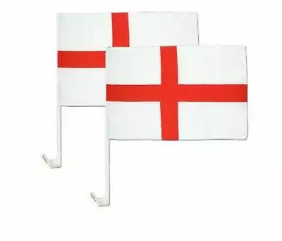 2 England Flags For Car Window St George Cross • £4.99