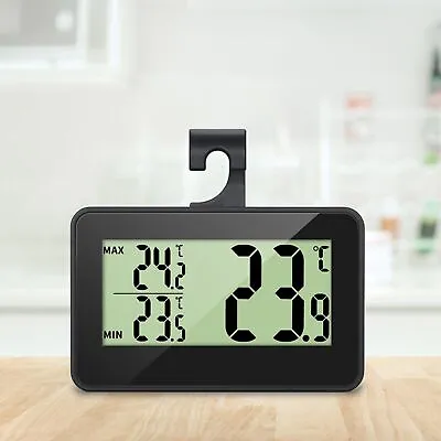 $14.36 • Buy Digital Fridge / Freezer  -- LCD, Wireless & Hanging Hook For Kitchen