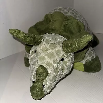 My Pillow Pets Triceratops Dinosaur Soft Plush Toy Green Stuffed Animal 18  • $25.50