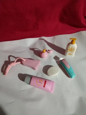 $6.99 • Buy FOR Our Generation  AMERICAN GIRL BATTAT 18  DOLL SOAP SHAVER LOTION PERFUME 