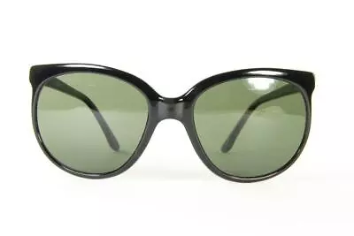 Vintage Vuarnet 002 Black Sunglasses PX3000 Gray Lens • $119.20