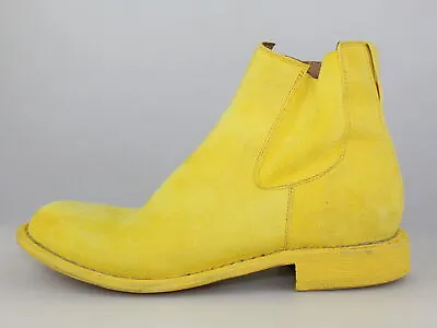 Women's Shoes MOMA 7 (EU 37) Ankle Boots Yellow Suede DF709-37 • $91.90