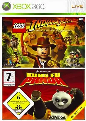 Lego Indiana Jones And Kung Fu Panda Combo Xbox 360 Gam • $4.97