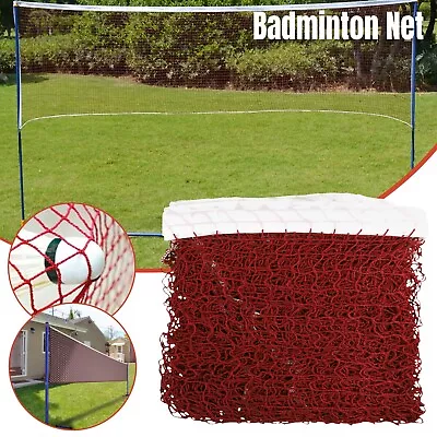 Portable Standard Braided Badminton Net Volleyball Mesh Outdoor Sport Training • $9.48