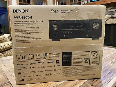NIB: Denon AVR-S970H AV Receiver • $400