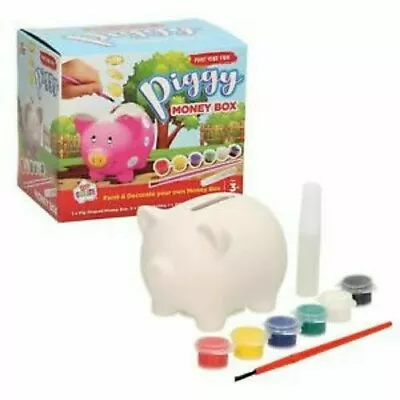 Paint Your Own Piggy Money Box • £4.99