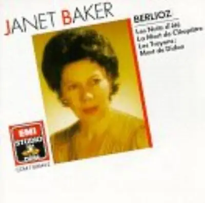 Janet Baker : Berlioz (Les Nuits Dete / La Mort De Cle CD FREE Shipping Save £s • £3.48