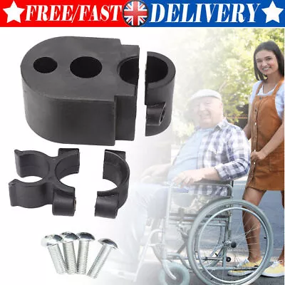 Walking Stick Holder For Wheelchair Crutches Accessories Rack Crutch Holder New • £9.97