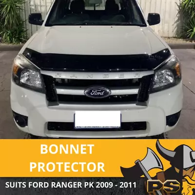 Bonnet Protector For Ford Ranger PK 2009 - 2012 Tinted Guard • $89