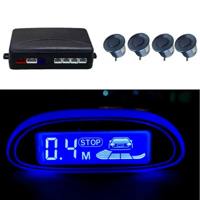 Car Reverse 4 Parking Sensor Assistance Backup Radar Monitor Alarm System Buzzer • $31.40