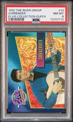 1992 The River Group Elvis Presley Collection #13 Surrender Dufex Psa 8 Nm-mt • $75