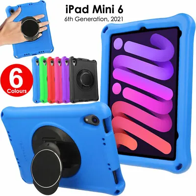 For IPad Mini 6 6th Gen Rugged Soft Shockproof Kids BUMPER Stand / Holder Case • £11.95