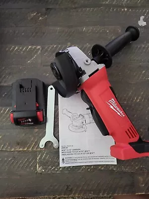 Milwaukee 2680-20 4-1/2  18V Cordless Angle Grinder W/ 2.0ah Battery • $135