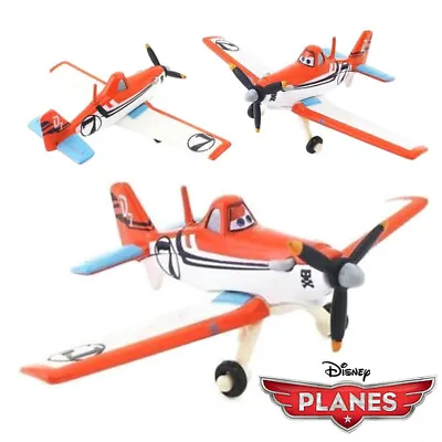 Mattel Disney Pixar Planes No.7 Dusty Diecast 1:45 Toy Plane Boy Gift New Style • $14.99
