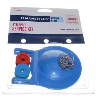 Mansfield 630-0207-12 Universal Rubber Flapper Kit 3 L In. • $12.81