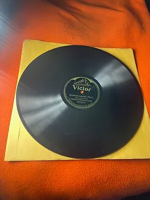 12  VICTOR Record 78 Rpm 35723 UNIVERSITY LANCERS Part 1 & 2 International Orch • $29.99