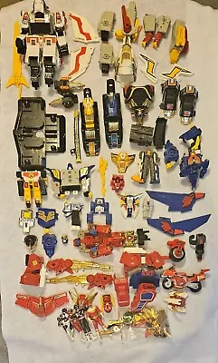 Mighty Morphin Power Rangers Parts Figures Weapons Megazord Vintage Bandai • $292.50