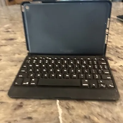 $15 • Buy ZAGG Folio Case Hinged Bluetooth Keyboard For Apple IPad Mini 4 - Black