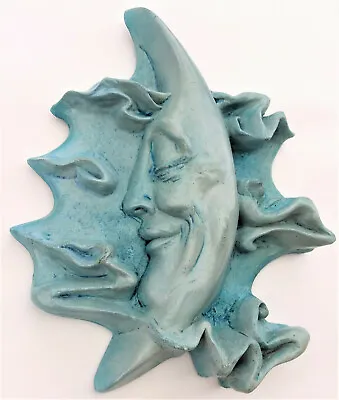 11  Figurative Mystic Moon Handmade Collectible Wall Sculpture Signed By Artist • $68