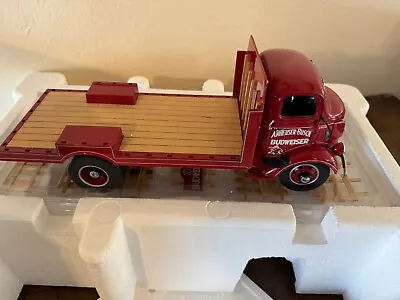 Danbury Mint 1938 Budweiser Beer GMC Stake Bed Delivery Truck 1:24 Scale Diecast • $85