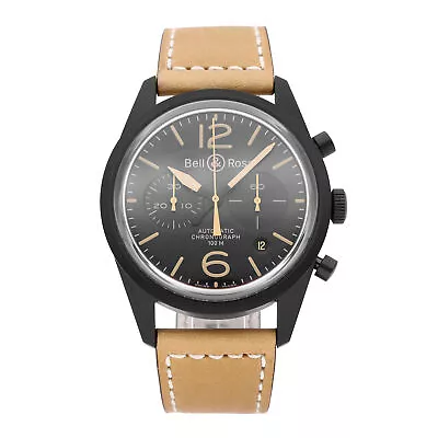 Bell & Ross BR 126 Heritage Black Dial Automatic Men's Watch BRV126-HERITAGE • $2799