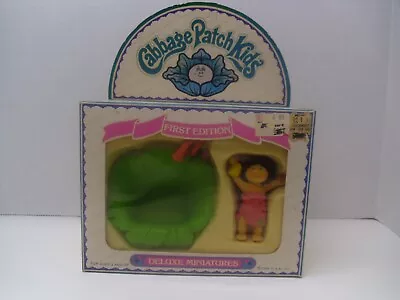 1984 Cabbage Patch Deluxe Miniatures First Edition By Panosh Place NIB • $18.61