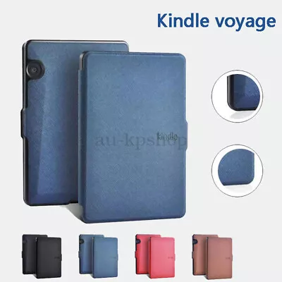 For Kindle Voyage Protective Case Leather Case Ultra Thin Fall Proof Case • $23.47