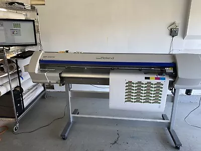 Roland SP-540V 54  Wide Format Solvent Printer   PRINT & CUT.     • $2900