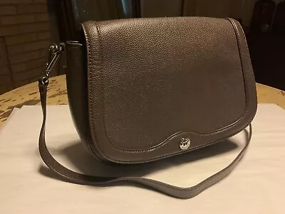 An OROTON Brown Leather Crossbody Bag • $24.99