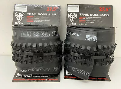 WTB Trail Boss 27.5 /2.25 Cycling  Tube/ Tubeless MTB Tire Black (pair) • $126.50