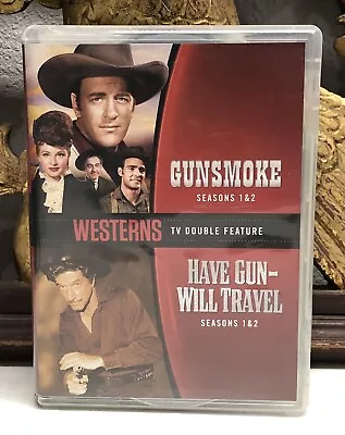 GUNSMOKE Season1&2/HAVE GUN-WILL TRAVEL Season 1&2 DVD SET • $45.99
