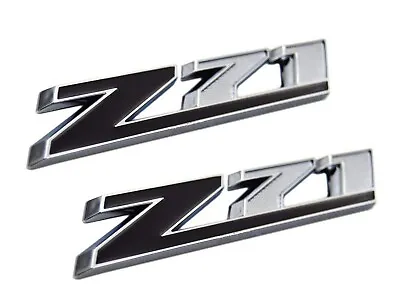 2pcs Z71 Emblem For Silverado Sierra Tahoe Trucks Sport Front Door Nameplate • $12.99