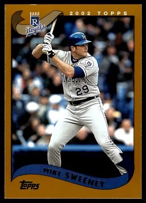 2002 Topps Mike Sweeney Baseball Card Kansas City Royals #21 • $1.75