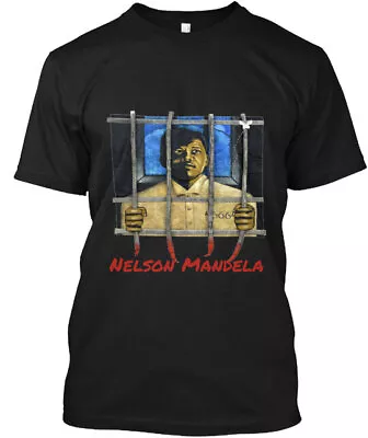 Nelson Mandela T-Shirt Made In The USA Size S To 5XL • $21.78
