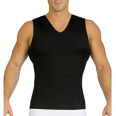 Insta Slim -Made In USA- Firm Compression Sleeveless V-Neck Slimming Body Shaper • $47.95