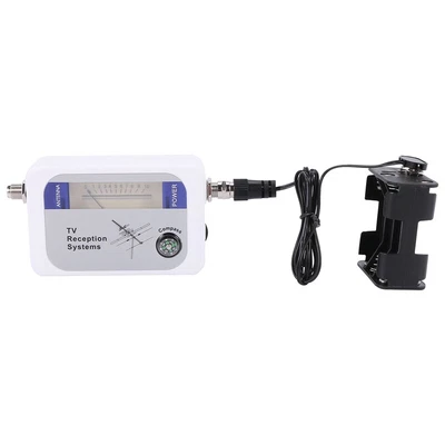 £12.56 • Buy DVB-T  Digital Aerial Terrestrial TV Antenna Signal Strength Meter White Q4B1