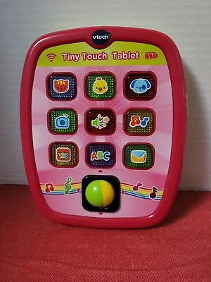 VTech Tiny Touch Tablet Children Educational Learning Activity Toy Lights Sounds • $8