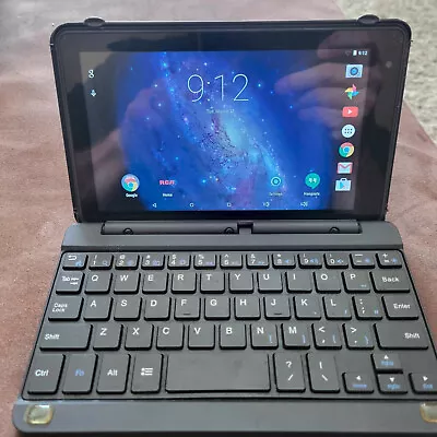 RCA Voyager Pro Tablet  RCT6773W42B W/Keyboard & Case - #20240325887 • $35