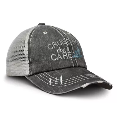 Soft Mesh Trucker Hats For Men & Women Cruise Hair Don'T Care Love Cotton • $22.99