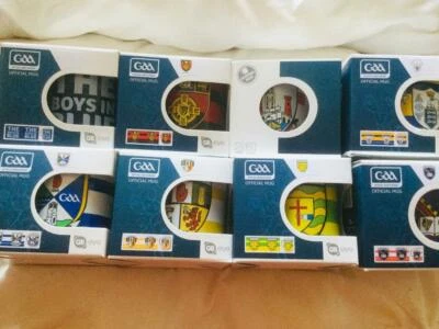 £10.99 • Buy Official All Ireland Gaa Ceramic Mugs All 32 Counties Available