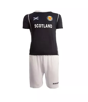 Euros Football Scottish Kids Kit Scotland Saltire Baby Toddler Kids Football Kit • £15.95