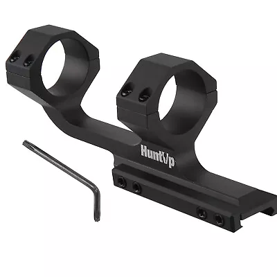 1 Inch Cantilever Scope Mount 30mm Picatinny Rail Universal One Piece Dual Rings • $19.94