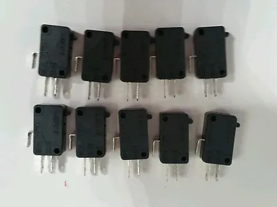 Push Button Micro Switch Arcade Replacement -10 Piece USA Stock • $7.50