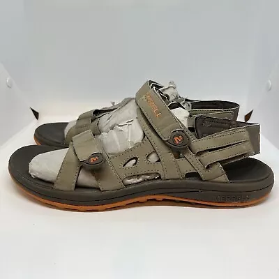 Merrell Mens Cedrus Convert Sandals Bungee/Marmalade Size 10 • $19.99