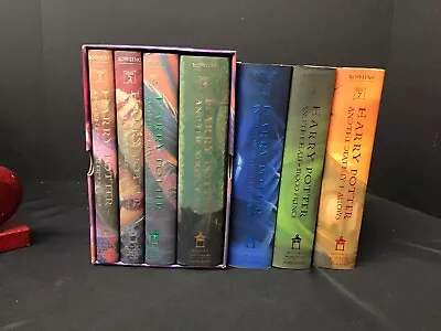 1-st Edition Harry Potter Full Book Set Volumes 1-7 Hardcover • $75