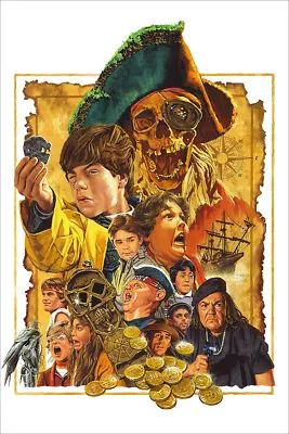 The Goonies 1985 Print Movie Painting Wall Art Home Decor - POSTER 20x30 • $23.99