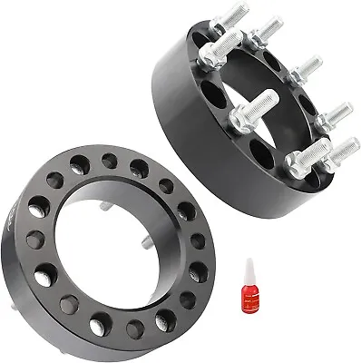 8 Lug 8x6.5 8x165.1 Wheel Spacers 2  9/16x18 Studs For Ram 2500 3500 F-250 F-350 • $109.58