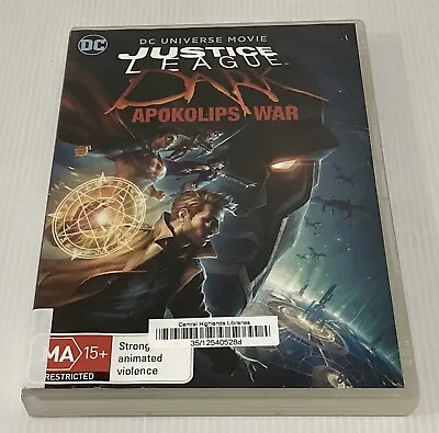 Justice League Dark Apokolips War DVD Ex Rental Region 4 Free Post Animated • $9.90